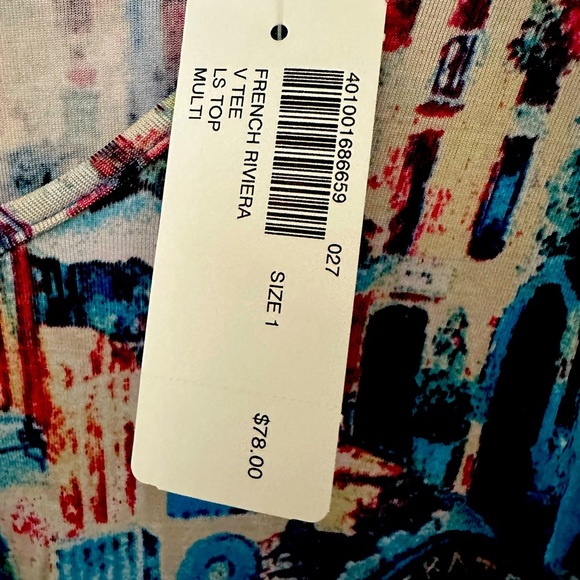 Beautiful Chico’s Boho shirt NWT beautiful colors! - Picture 4 of 4